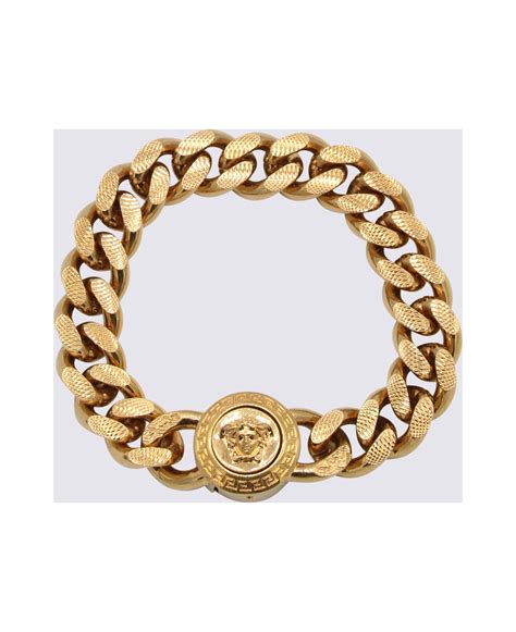 versace gold bracelet|versace goldtone bracelet.